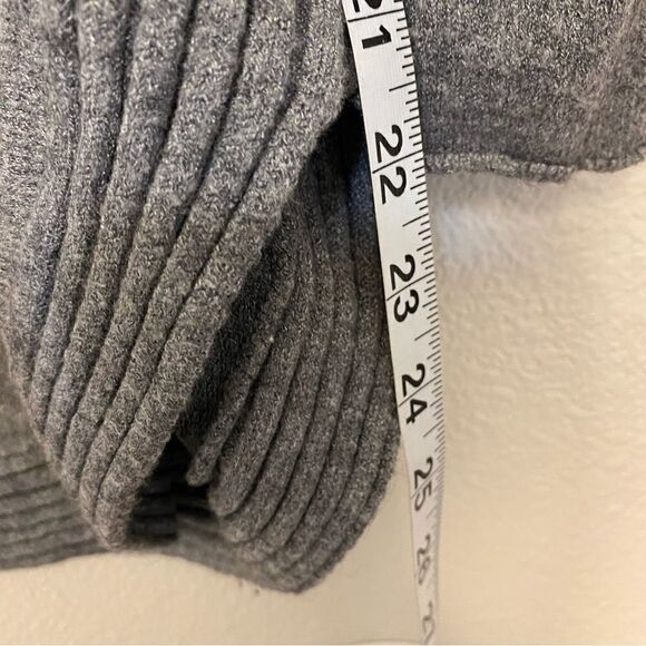 M Made in Italy oversized long sleeve sweater round hem wool/angora blend-S/L - Picture 7 of 10